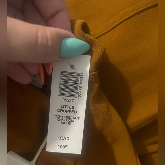 Wilfred cropped jacket XL aritzia - Picture 3 of 3